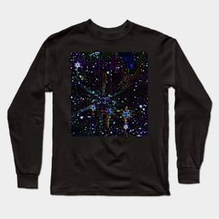 Black Panther Art - Glowing Edges 248 Long Sleeve T-Shirt